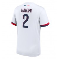 Moški Nogometni dresi Paris Saint-Germain Achraf Hakimi #2 Gostujoči 2024-25 Kratek Rokav